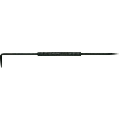 Pointe à tracer, brunie, avec une pointe au chrome-vanadium droite et une courbée à 90°, Long. : 250 mm