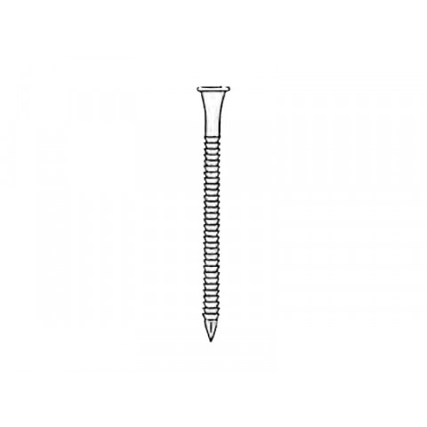 Lot de 954 pointes d'ancrage série ancrage electro-galvanisée D=4.0mm L=50mm ALSAFIX 5AN40506