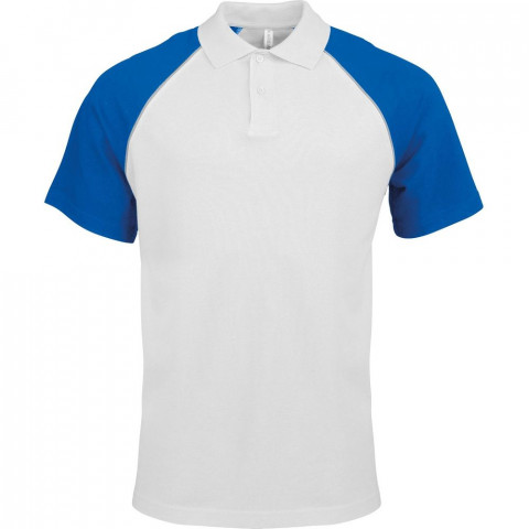 Polo de travail kariban base ball manches courtes - Couleur et taille au choix