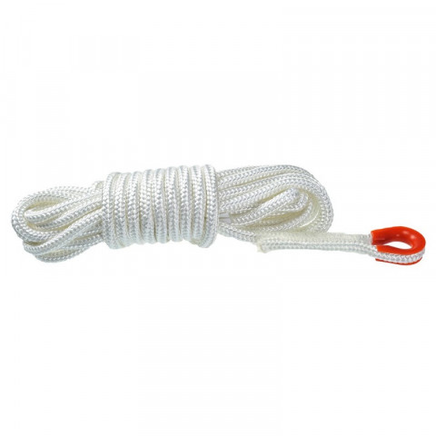 Corde statique 15m - fp28 - blanc - unique