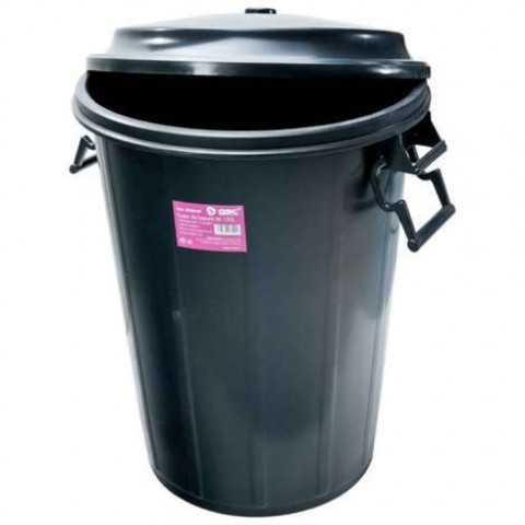 Poubelle De Jardin 100l Avec Couvercle Distriartisan