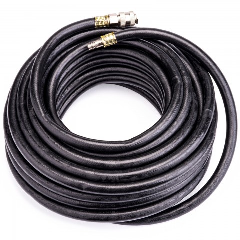 Tuyau pneumatique à air comprimé 20 bar 10 x 17 mm raccord 3/8" - Longueur au choix