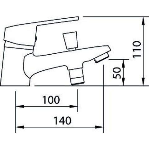 Mitigeur bain/douche monotrou CLEVER C1 NF Smart - sans accessoires - 99267C