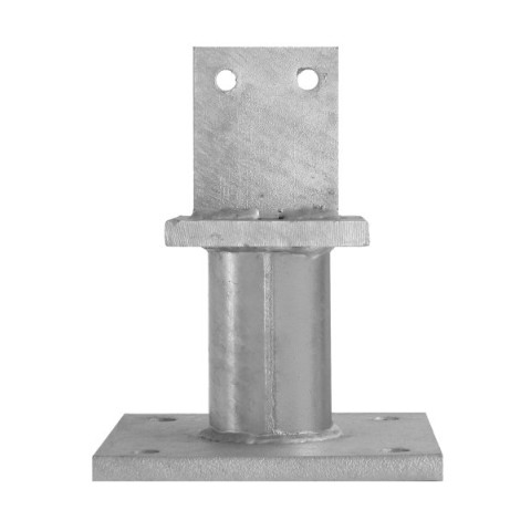Pied de poteau avec platine PPT - 60 - PPT60