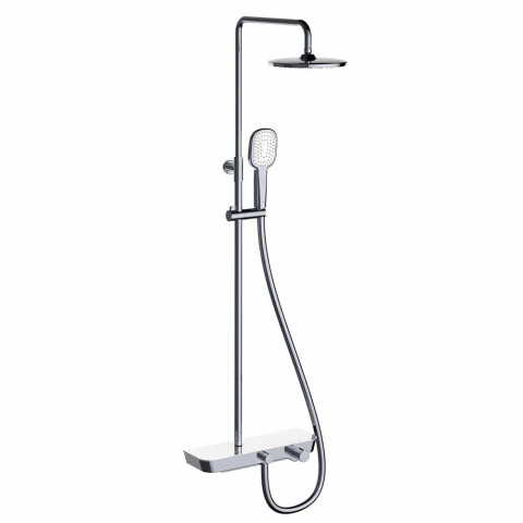 Ensemble de douche thermostatique extensible Nine Elegance avec 1 Fonction - Chrome - STANDARD HIDRAULICA - 99731