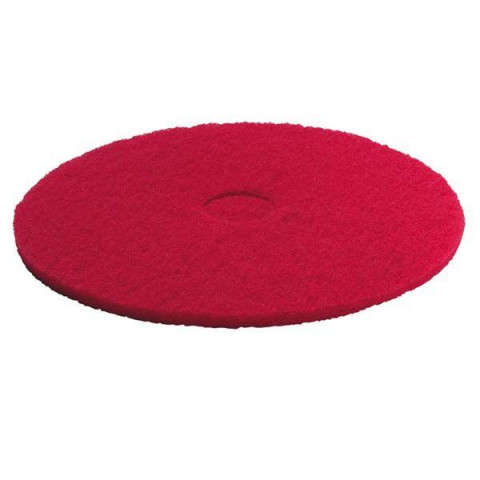 Lot de 5 pads moyen souple rouge 432mm