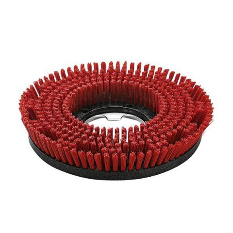 Brosse-disque moyenne rouge 330mm