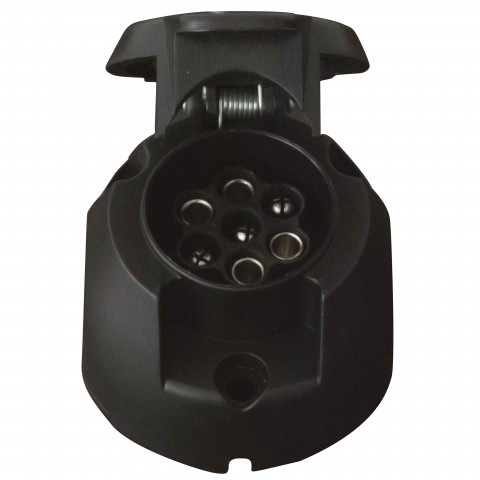 Prise remorque pvc femelle 7 plots 12v