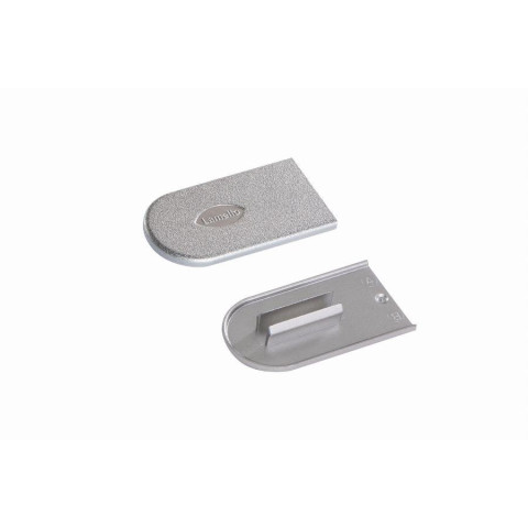 Capuchons Cabineo 100 pièces, aspect metallique argent - LAMELLO - 186350C