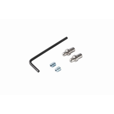 Tige de positionnement CNC Zeta P2 pour perçage, Ø 5 mm 2 pièces - LAMELLO - 251048