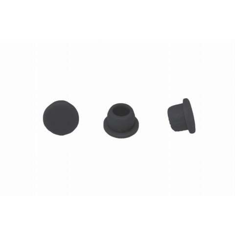 Capuchons Clamex 500 pièces, RAL 8017, noir graphite - LAMELLO - 335363