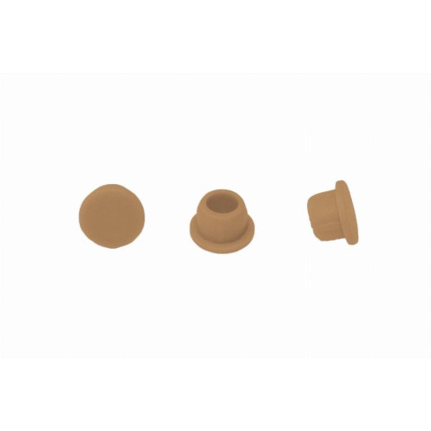 Capuchons Clamex 500 pièces, RAL 1011, beige brun hêtre - LAMELLO - 335365