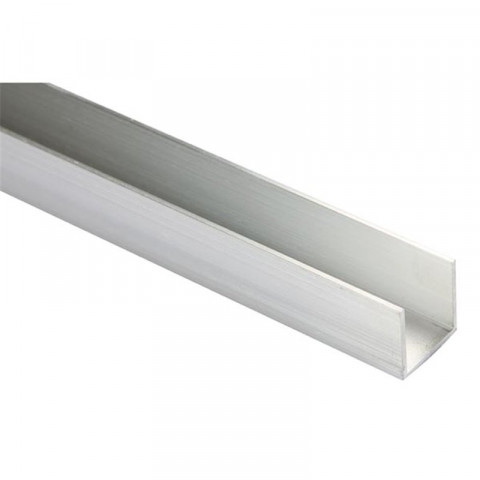 Profilé En Aluminium Pour Flexibles Led - En Forme De 'U' - 2M