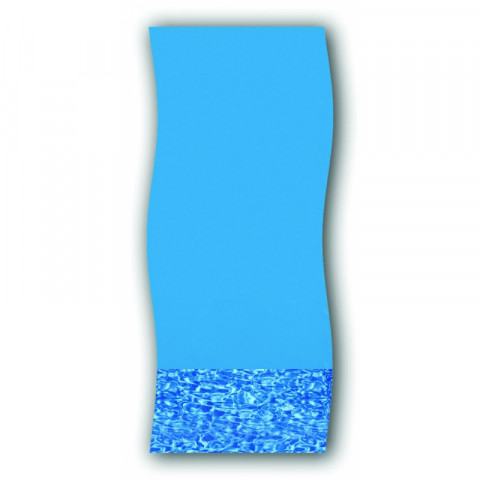 Liner Overlap Ø 4.57 x 9.14 SWIRL Bottom Blue SWIMLINE - LI1530SB