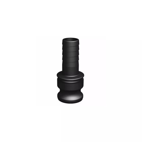 Raccord camlock male  -  embout male cannelé droit en polypropylène - ø a: 3'' | ø b: 75mm