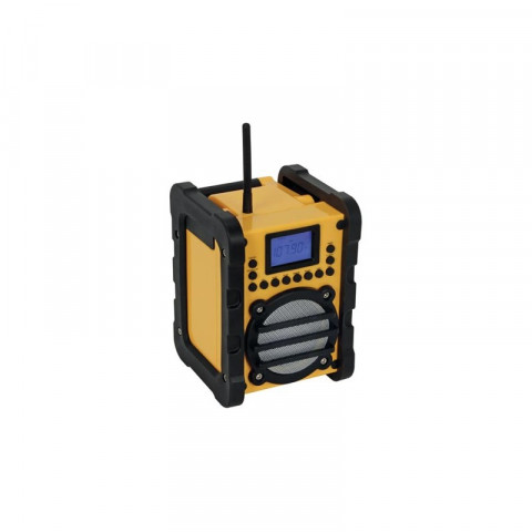 Radio De Chantier Pll Robuste - Avec Connexion Bluetooth Sans Fil