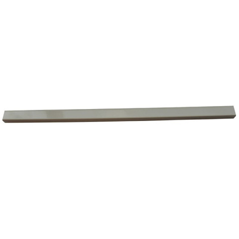 Rail de 42 cm en aluminium pour motorisation de volet battant - blanc