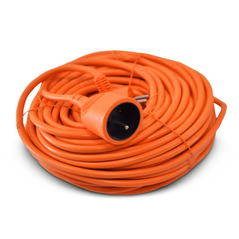Rallonge électrique 25m - 3g* 1,5mm2 - orange