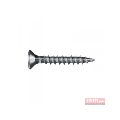 Boite de 200 vis agglo tête fraisée POZIDRIV 4x30 - 22422