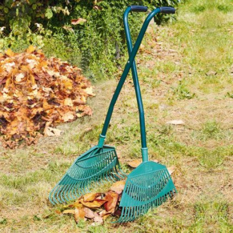 Ramasse feuilles articulé