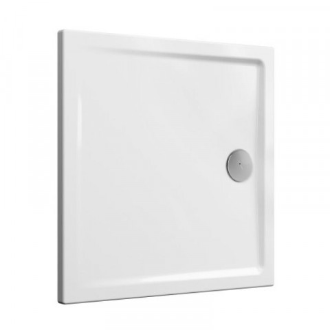 Receveur de douche céramique cascade ultra-plat blanc brillant vitraantislip (antidérapant) 120x80 cm