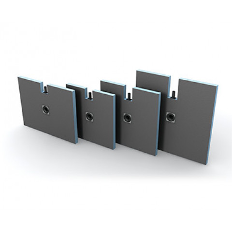 wedi wedi receveur a carreler wedi fundo plano 120 x 90 sortie sur le grand cote distriartisan