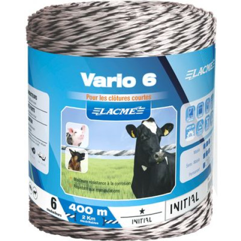Fil Vario 6.20, 6 Conducteurs, Bobine 1000 M - Lacmé - 630950