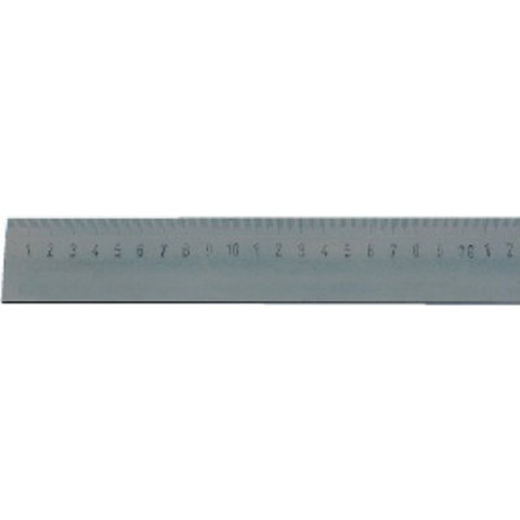 Règle en acier, Long. : 1000 mm, Larg. : 40 mm, Epaisseur 5 mm