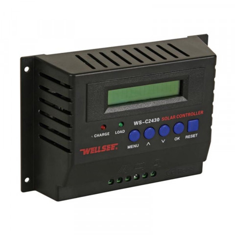 Régulateur Solaire 30A-12/24Vcc (Max. 30A)
