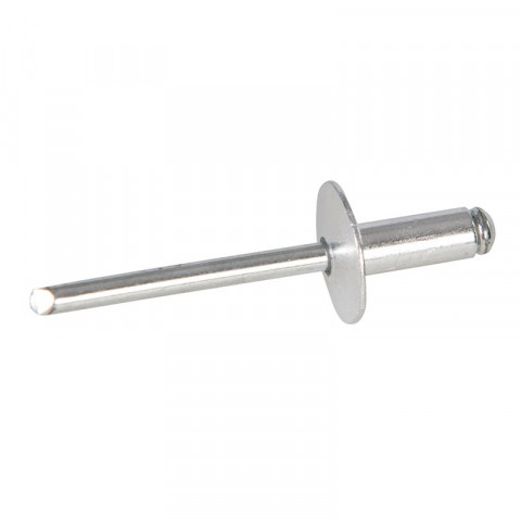 Rivets aveugles avec tête à bride ouverte, 150 pcs - Longueur tige 4,8 x 12 mm / 5,5 - 7,5 mm