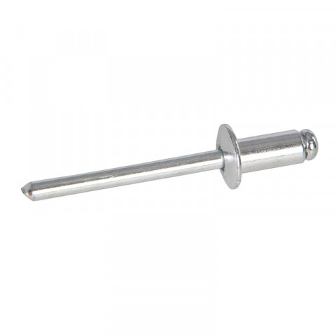 Rivets aveugles avec tête bombée ouverte - 4,8 x 10 mm / 3,5 - 5,5 mm, 250 pcs