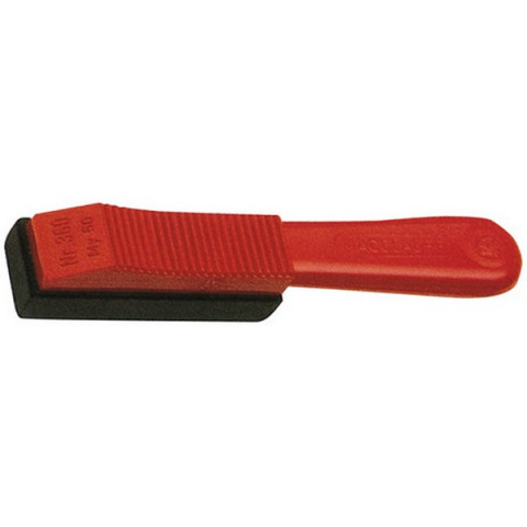 Rodoir à main, Grain : 360 (rouge), Utilisation pour petits outils en carbure et outils en acier naturel