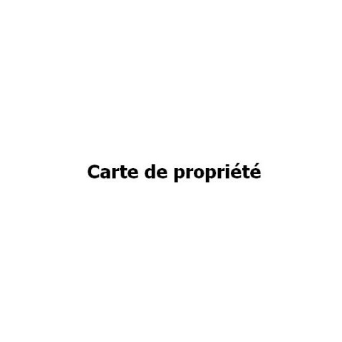 Reproduction de carte de propriété de clé, de la marque ces.
