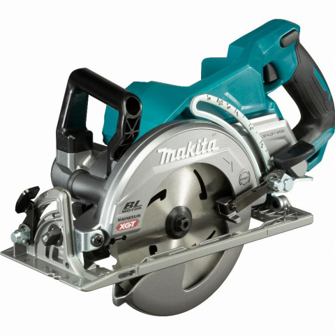 Scie circulaire sans fil à poignée arrière 185 mm 40v max makita sans batterie - rs001gz