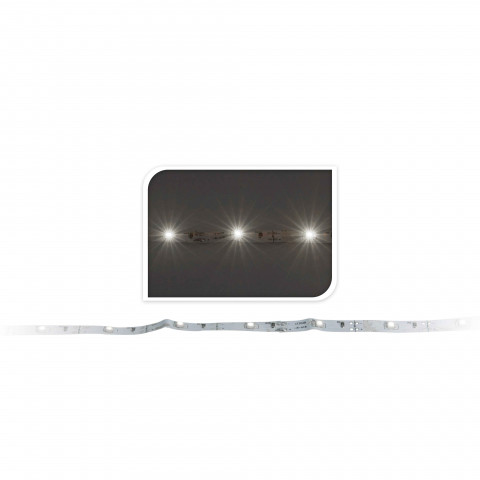 Bande 30 led's blanches 1 mètre