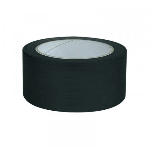 Ruban Adhesif Toile Noir - 50 m x 50 mm