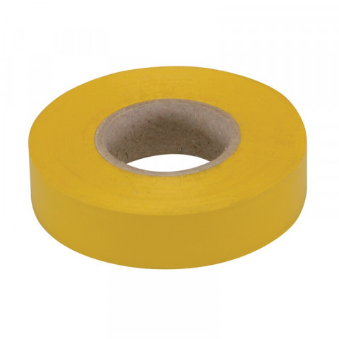 Ruban isolant - 19 mm x 33 m Jaune