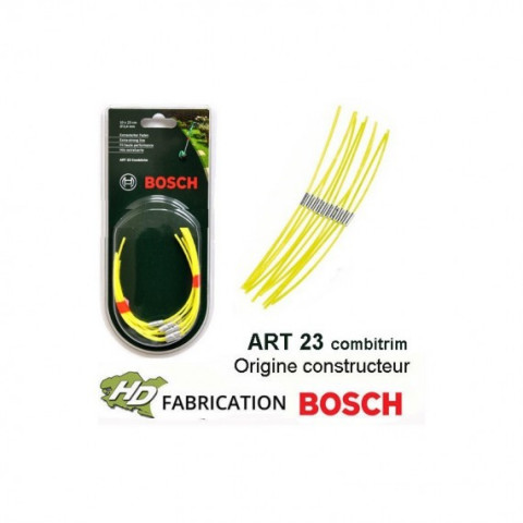 Sachet de 10 fils haute performance 23 cm pour art 23 combitrim bosch f016800174