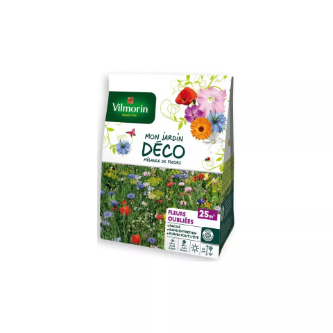 Sachet graines mélange de fleurs - fleurs oubliées 25m2