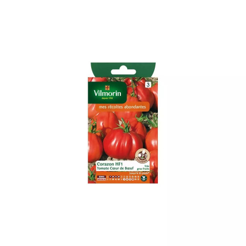 Sachet graines tomate coeur de boeuf corazon hf1