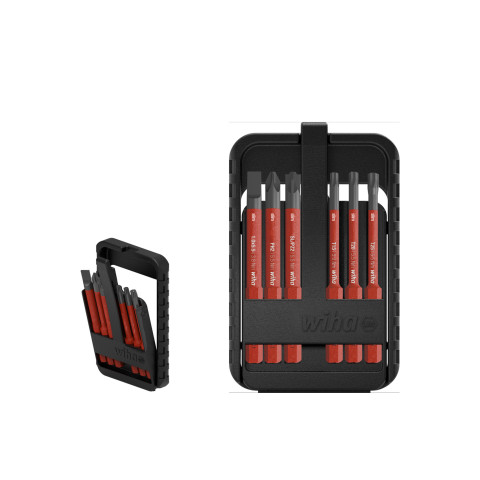 Jeu d'embouts slim electric - Coffret de 6 embouts Power Slim - 6 pans - WIHA - 45804