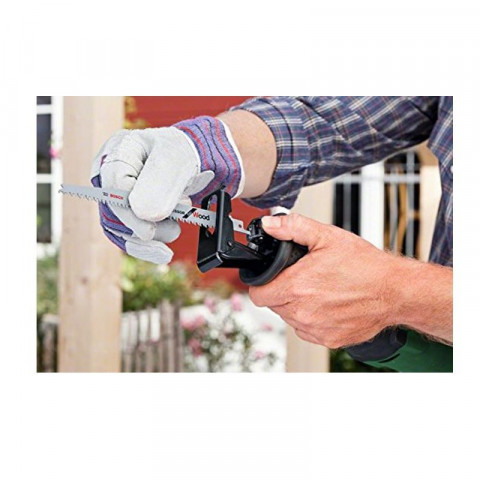 Scie sabre - bosch - 710w - 3 lames offertes - système sds - poignée softgrip