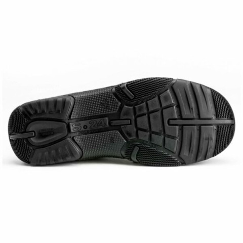 Chaussure basse véloce s3 cuir croûte peigné noir s24 - 2312