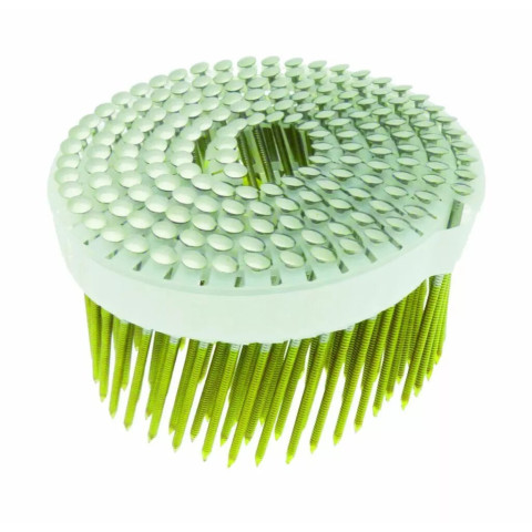 Clou annelé 16° en rouleaux - 2.5 X 55 mm - BP TB - Inox A2 - Boite de 5250 - SENCO - BS22AGAC