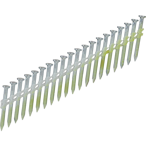 Clou d'ancrage annelé D34° liaison plastique - Ø 4.0 X 40 mm - SENCO - NN18AXBMR