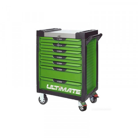 Servante ks tools ultimate - vert - 7 tiroirs - 817.0007