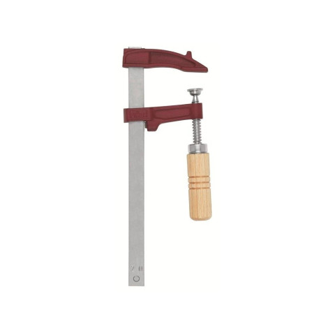 Serre-joint modèle M - 25 cm - manche bois - PIHER - 02025