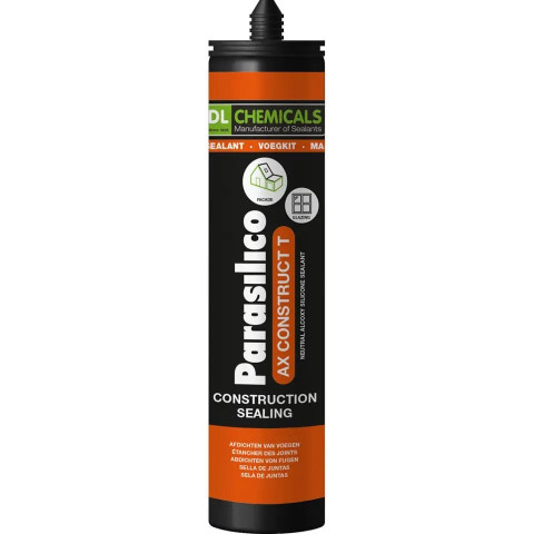Silicone Parasilico AX Construct 300ml RAL 9003 BLANC DE SECURITE - DL CHIMICALS - 107541