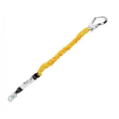 Longe élastique simple corde avec absorbeur d'énergie 1,35 à 1,70 m Unyc