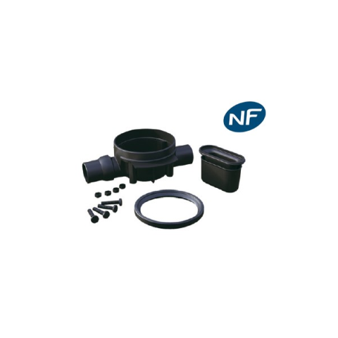 Siphon de sol lineal sortie horizontale